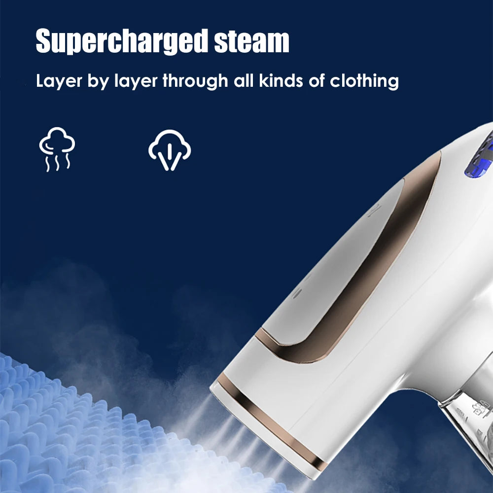1600W portable steam iron for travel and home