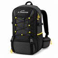 AL SAADOUNI 35L Hiking & Travel Backpack – Water-Resistant with Laptop Compartment & Rain Cover
